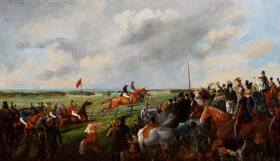 De eerste steeplechase in Zuid-Australië, 25 september 1846 door George Hamilton